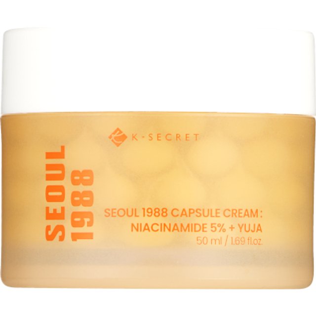 KSECRET - SEOUL 1988 Capsule Cream : Niacinamide 5% + Yuja - 50ml
