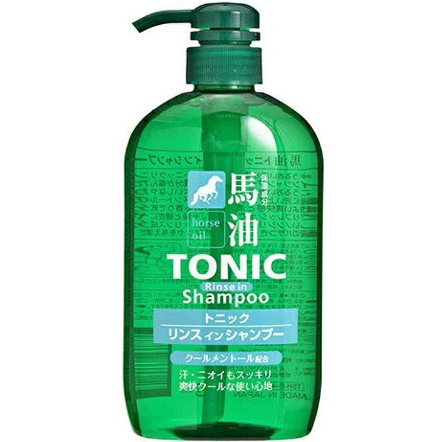 KUMANO COSME - Horse Oil Tonic Rinse in Shampoo - 600ml