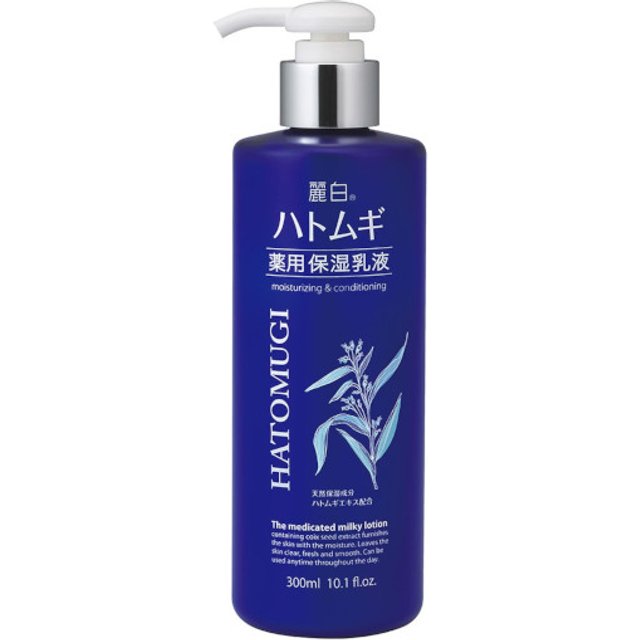 KUMANO COSME - Reihaku Hatomugi Moisturizing & Conditioning The Medicated Milky Lotion - 300ml