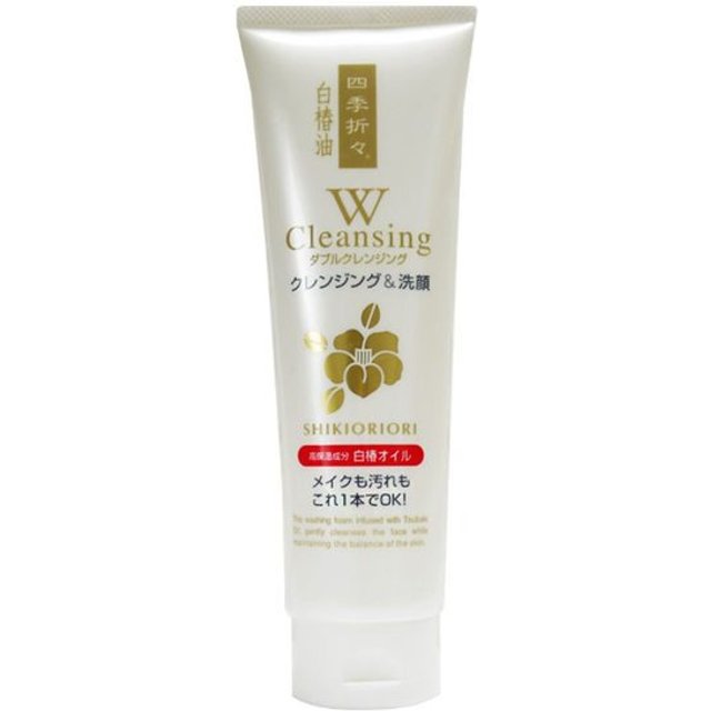 KUMANO COSME - Shikioriori White Tsubaki Camellia Oil W Cleansing Foam - 190g