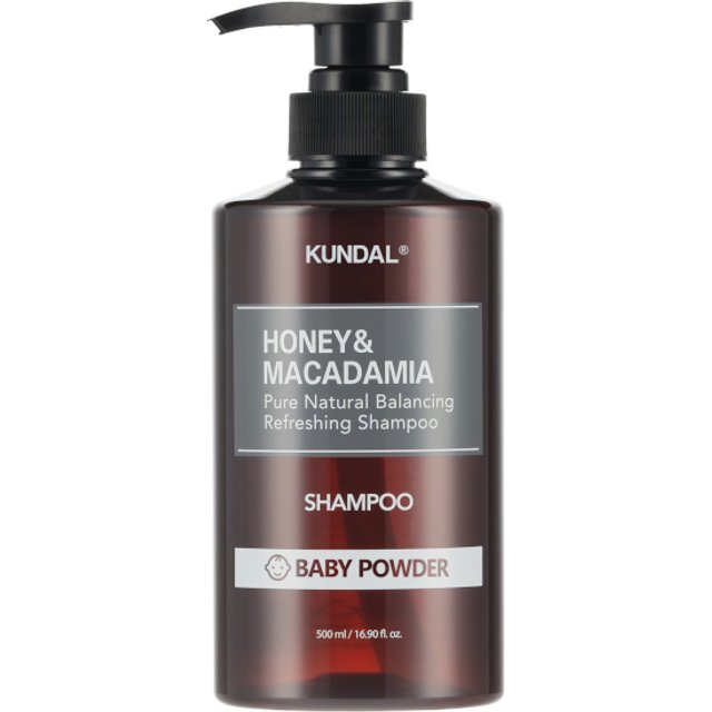 KUNDAL - Honey & Macadamia Nature Shampoo - 500ml - Baby Powder