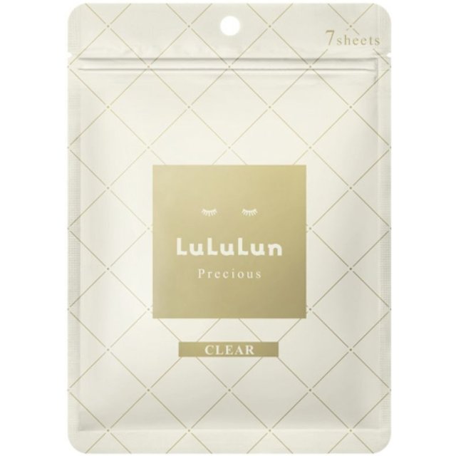 LuLuLun - Precious Sheet Mask Clear - 7pcs - Gold