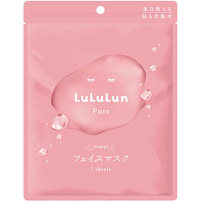 LuLuLun - Pure Face Mask - 7pcs