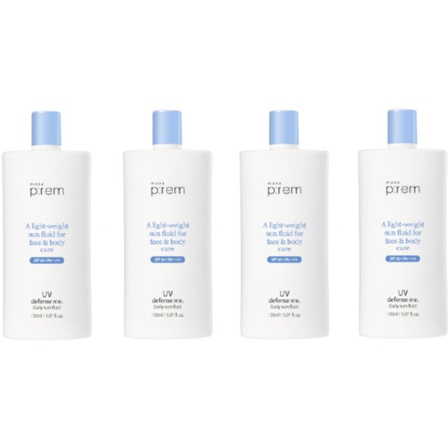 make p:rem UV Defense Me. Daily Sun Fluid (4ea) Set