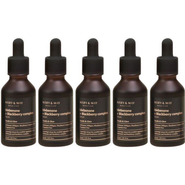 Mary&May Idebenone+Blackberry Complex Serum - 30ml (5ea) Set