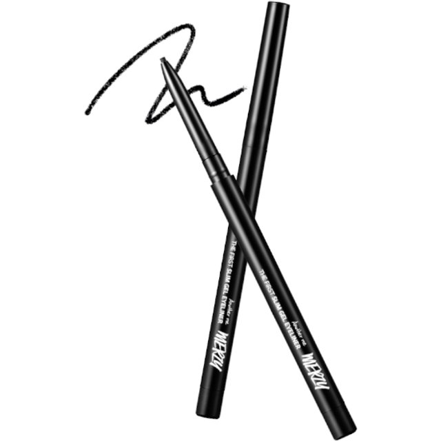 MERZY - The First Slim Gel Eyeliner - 0.05g - GS1. Black Onyx