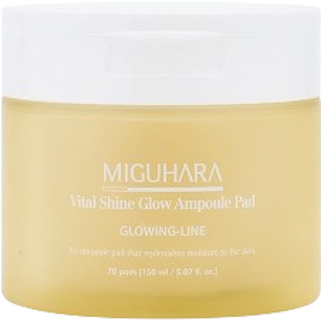 MIGUHARA - Vital Shine Glow Ampoule Pad - 150ml/ 70ea