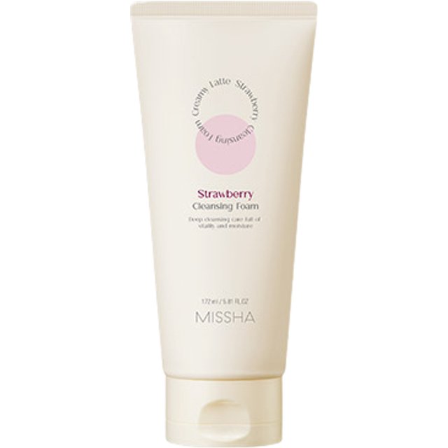 MISSHA - Creamy Latte Cleasing Foam - 172ml - Strawberry