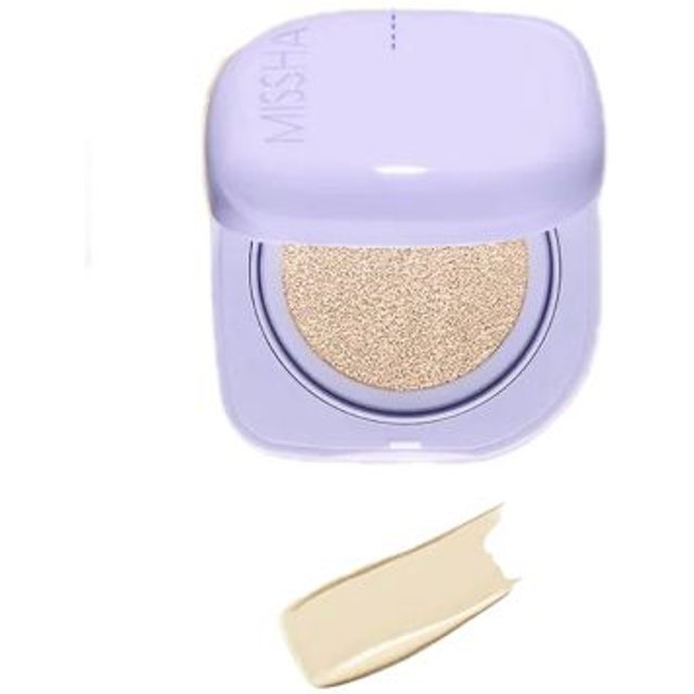 MISSHA - Layering Fit Cushion Semi Glow SPF50+ PA++++ - 15g - #21 Vanilla