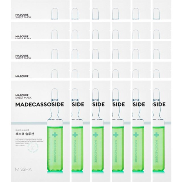 MISSHA - Mascure Solution Sheet Mask - Madecassoside (30pcs) Set