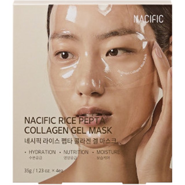 Nacific - Rice Pepta Collagen Gel Mask - 35g*4ea