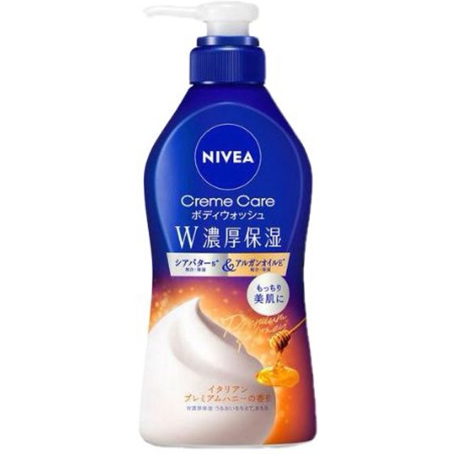 NIVEA Japan - Cream Care Body Wash Italian Premium Honey - 460ml