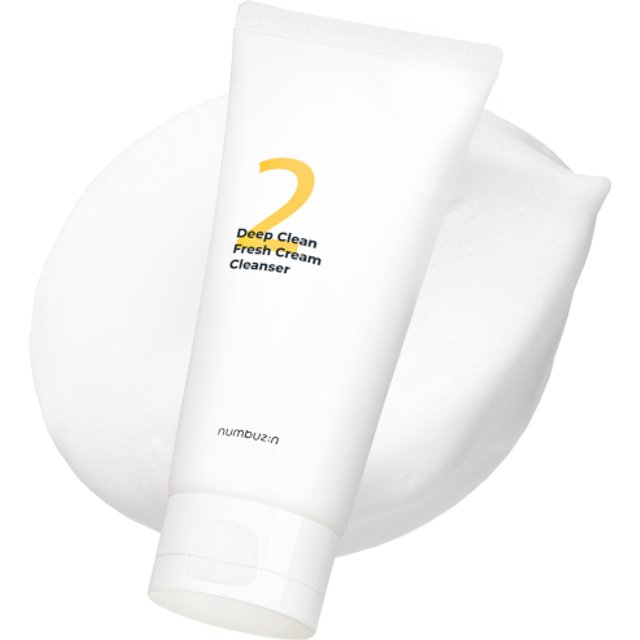 numbuzin - No.2 Deep Clean Fresh Cream Cleanser - 120ml