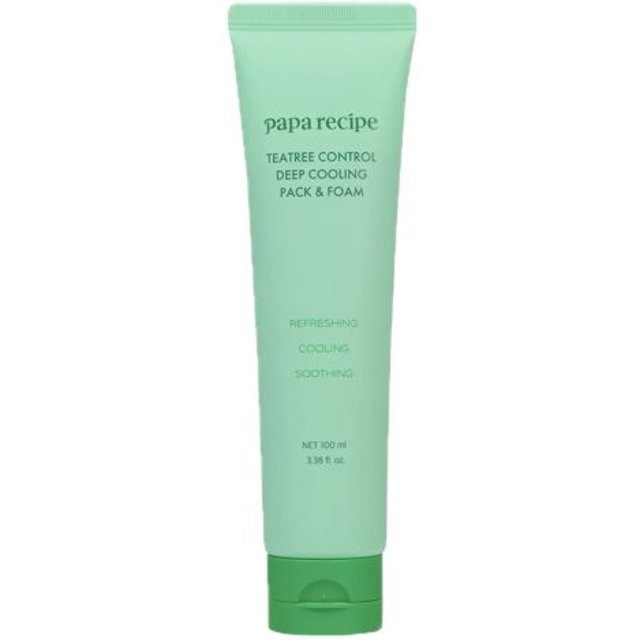 Papa Recipe - Tea Tree Control Deep Cooling Pack & Foam - 100ml