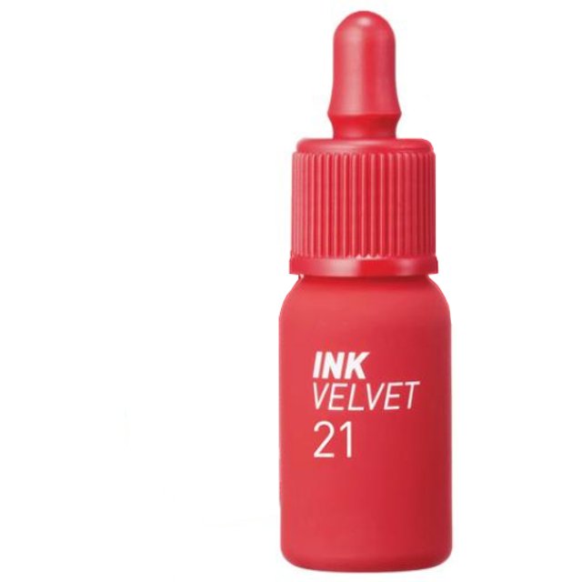 peripera - Ink The Velvet - 4g - #21 Vitality Coral Red