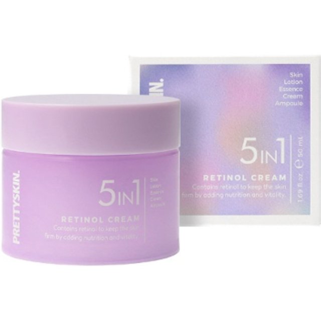 PRETTYSKIN - 5In1 Retinol Cream - 50ml