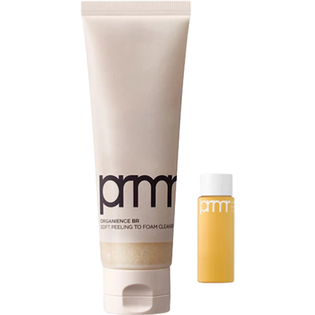 primera - Organience BR Soft Peeling To Foam Cleanser Set - 120ml + 30ml