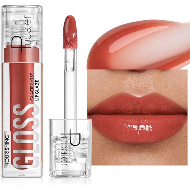 Pudaier - Extra Shine Lip Gloss - 4g - 04 Fierce Echo
