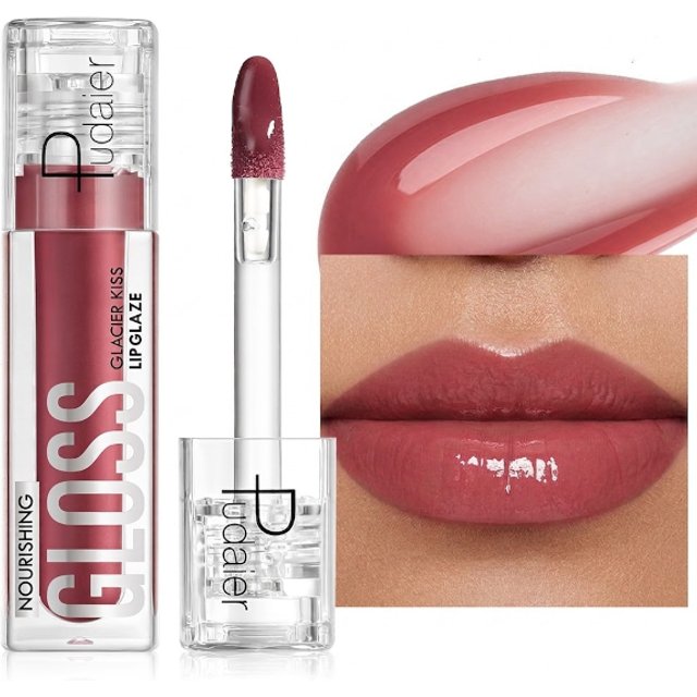 Pudaier - Extra Shine Lip Gloss - 4g - 05 Muted Flame