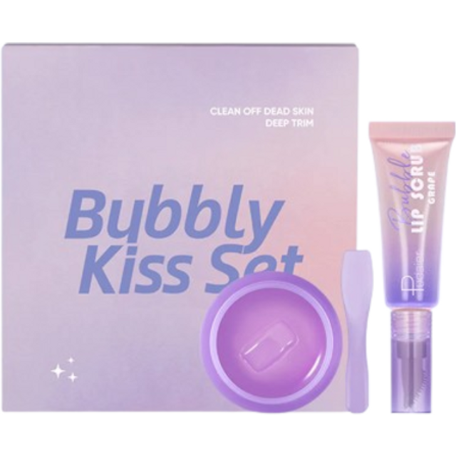 Pudaier - Lip Exfoliate And Nourish Set - 10g+10g