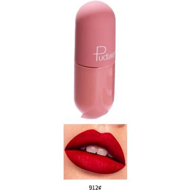 Pudaier - Mini Capsule Matte Liquid Lipstick - 4.5g - 912