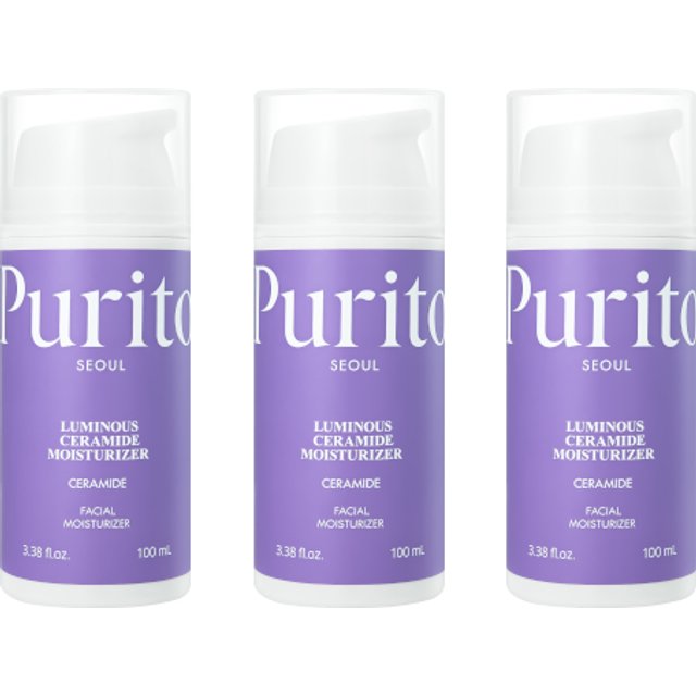 Purito SEOUL - Luminous Ceramide Moisturizer - 100ml (3ea) Set