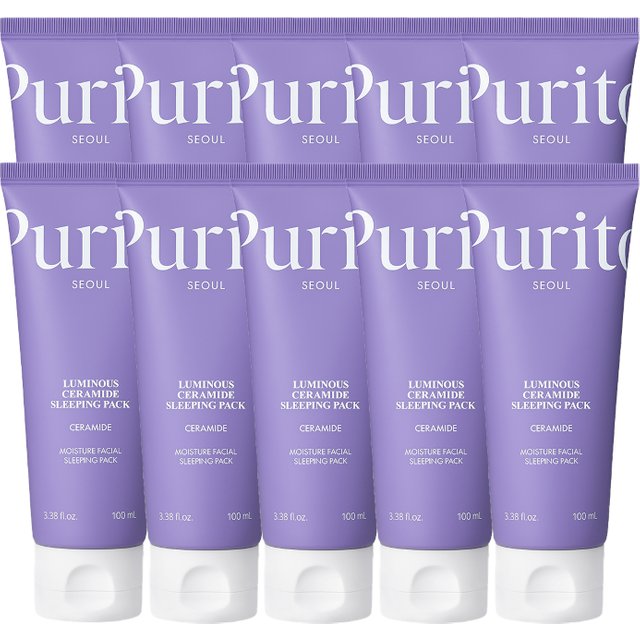 Purito SEOUL - Luminous Ceramide Sleeping Pack - 100ml (10ea) Set