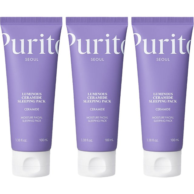 Purito SEOUL - Luminous Ceramide Sleeping Pack - 100ml (3ea) Set