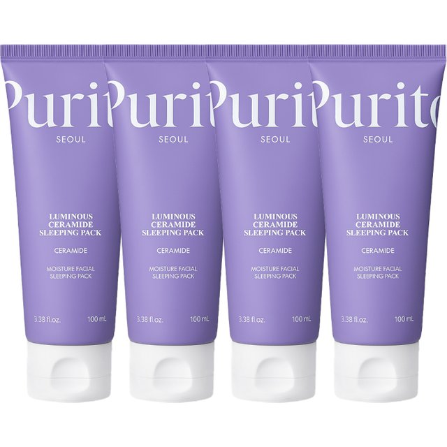 Purito SEOUL - Luminous Ceramide Sleeping Pack - 100ml (4ea) Set