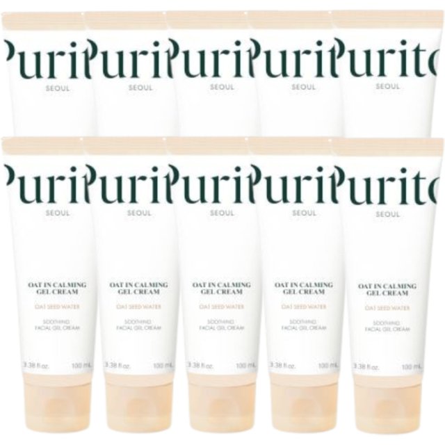 Purito SEOUL - Oat-In Calming Gel Cream - 100ml (10ea) Set
