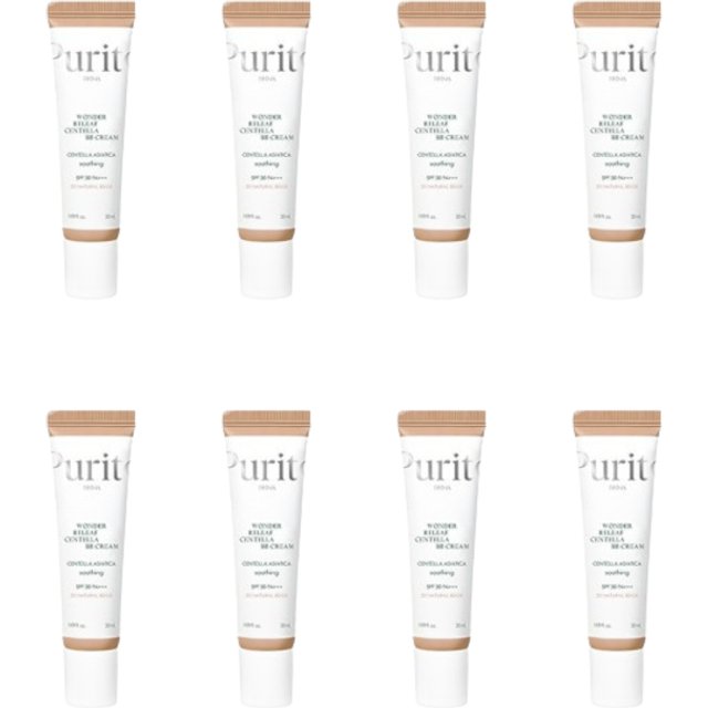 Purito SEOUL - Wonder Releaf Centella BB Cream SPF 30 PA++++ - 30ml - #23 Natural Beige (8ea) Set