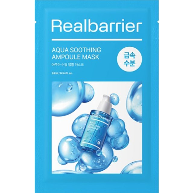 Real Barrier - Aqua Soothing Ampoule Mask (New) - 1pc