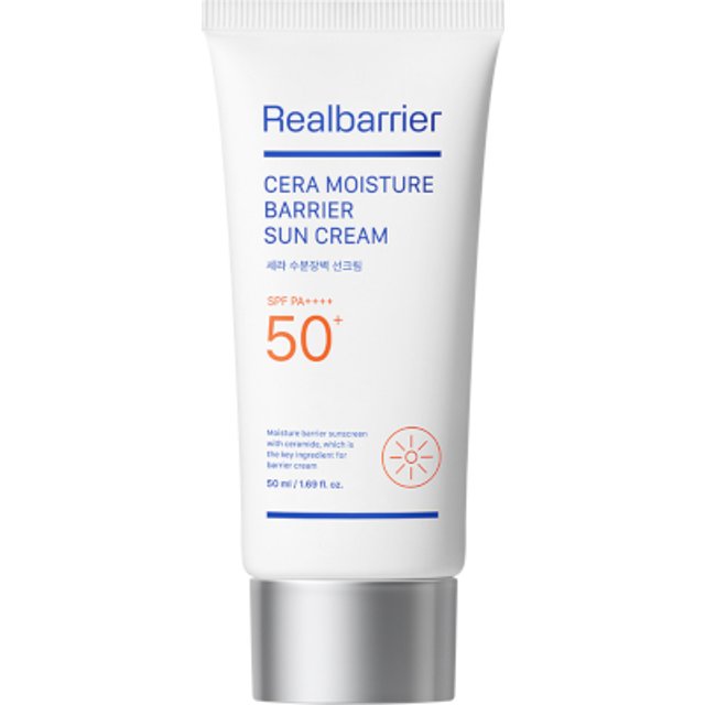 Real Barrier - Cera Moisture Barrier Sun Cream SPF50+ PA++++ - 50ml