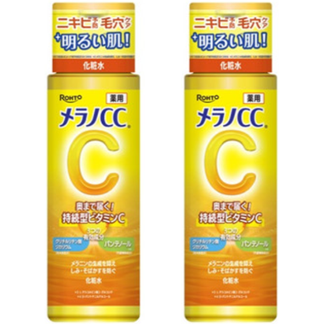 Rohto Mentholatum - Melano CC Brightening Lotion (Japan Version) - Normal - 170ml (2ea) Set