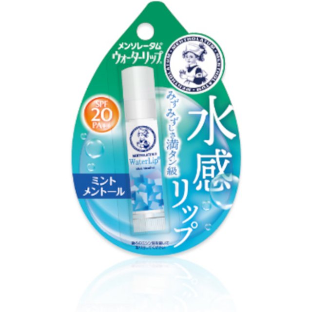 Rohto Mentholatum - Water Lip Balm SPF20 PA++ - 4.5g - Mint Menthol
