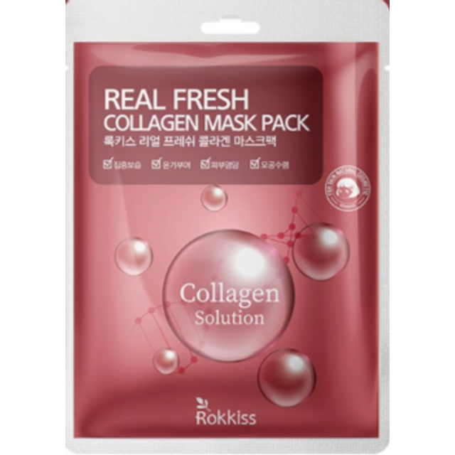 Rokkiss - Real Fresh Collagen Mask - 1pc