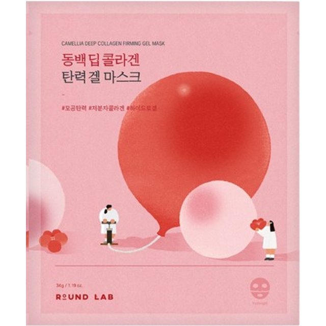 ROUND LAB - Camellia Deep Collagen Firming Gel Mask - 34g