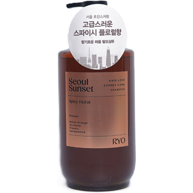 Ryo Hair - Hair Loss Expert Care Shampoo - Seoul Sunset Spicy Floral - 585ml