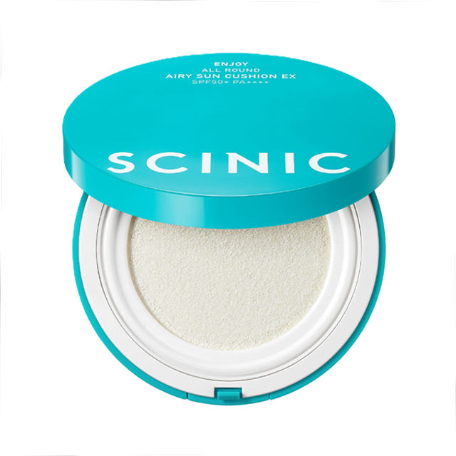 SCINIC - Enjoy All Round Airy Sun Cushion EX SPF50+ PA++++ - 25g