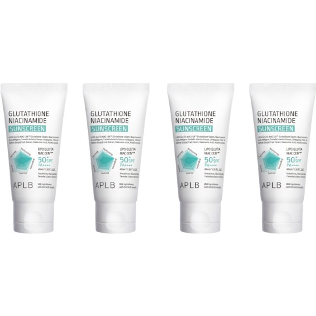APLB - Glutathione Niacinamide Sunscreen SFP50+ PA++++ - 40ml (4ea) Set