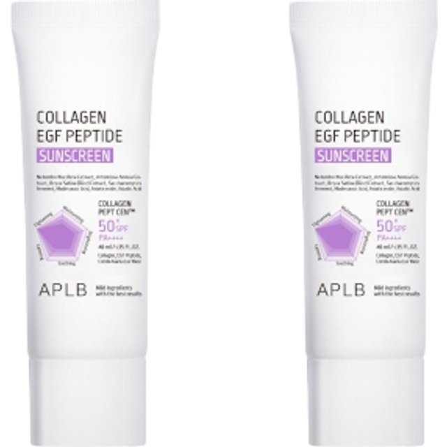 APLB - Collagen EGF Peptide Sunscreen SPF50+ PA++++ - 40ml (2ea) Set