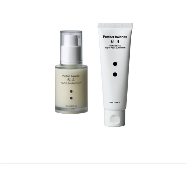 B : Lab - Yuja Anti-Dark Spot Serum - 30ml (1ea) + Bamboo 365 Super Aqua Sunscreen - 50ml (1ea) Set