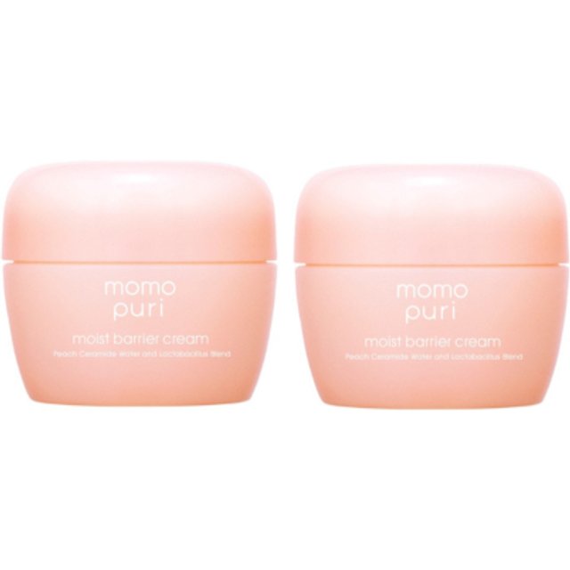 BCL - Momopuri Moist Barrier Cream - 80g (2ea) Set
