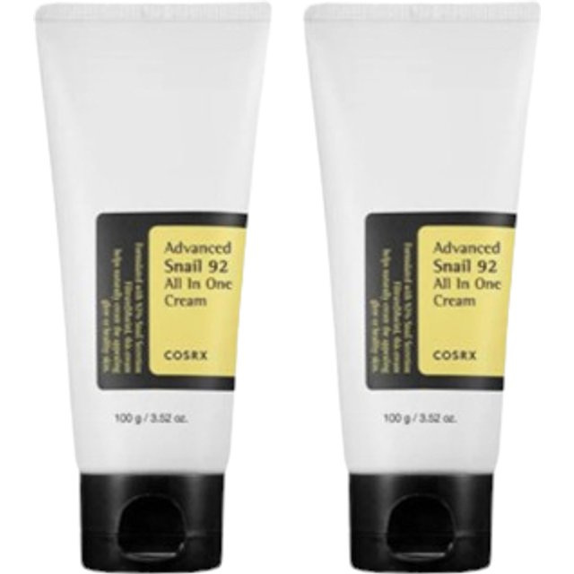 COSRX - Advanced Snail 92 All In One Cream Tube - 100g (2ea) Set