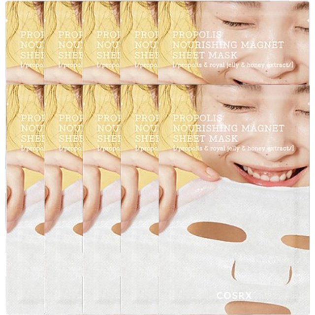 COSRX - Full Fit Propolis Nourishing Magnet Sheet Mask - 10pcs