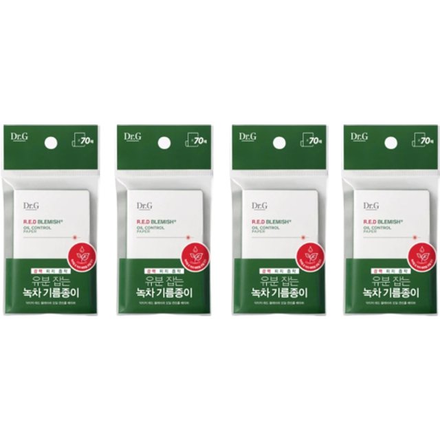 Dr.G - R.E.D Blemish Oil Control Paper - 70 Sheets (4ea) Set