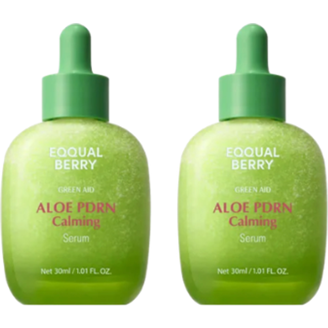 EQQUALBERRY - Aloe PDRN Calming Serum - 30ml Duo Set