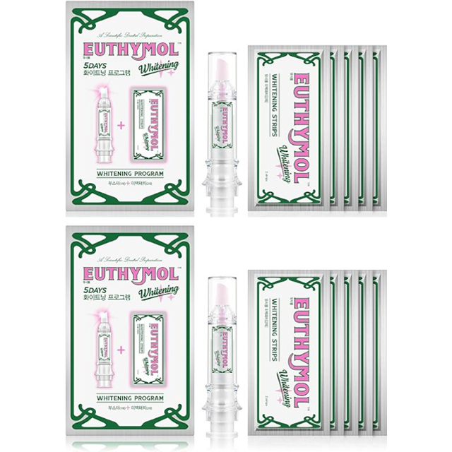 EUTHYMOL - Whitening Program Set - 5ml + 5ea (2 sets)