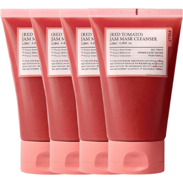 FULLY - Red Tomato Jam Mask Cleanser - 120ml (4ea) Set