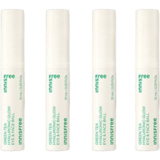 innisfree - Green Tea Hyaluronic Glow Eye & Face Ball - 10ml (4ea) Set